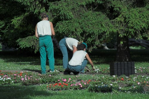 Sustainable waste handling and recycling in an urban garden
